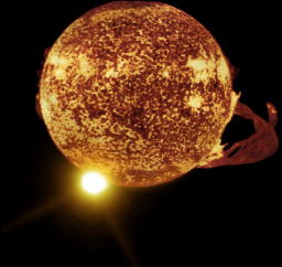 Artificial Laser Star
