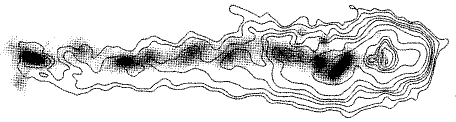 Image of 3C 273 Radio+Optical Jet